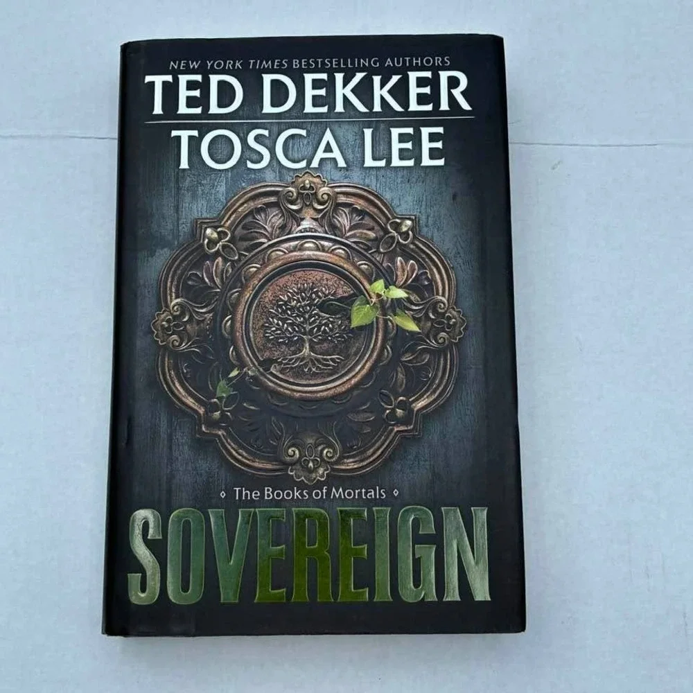Sovereign Ted Dekker Tosca Lee Hardcover Book 3 Books of Mortals 1
